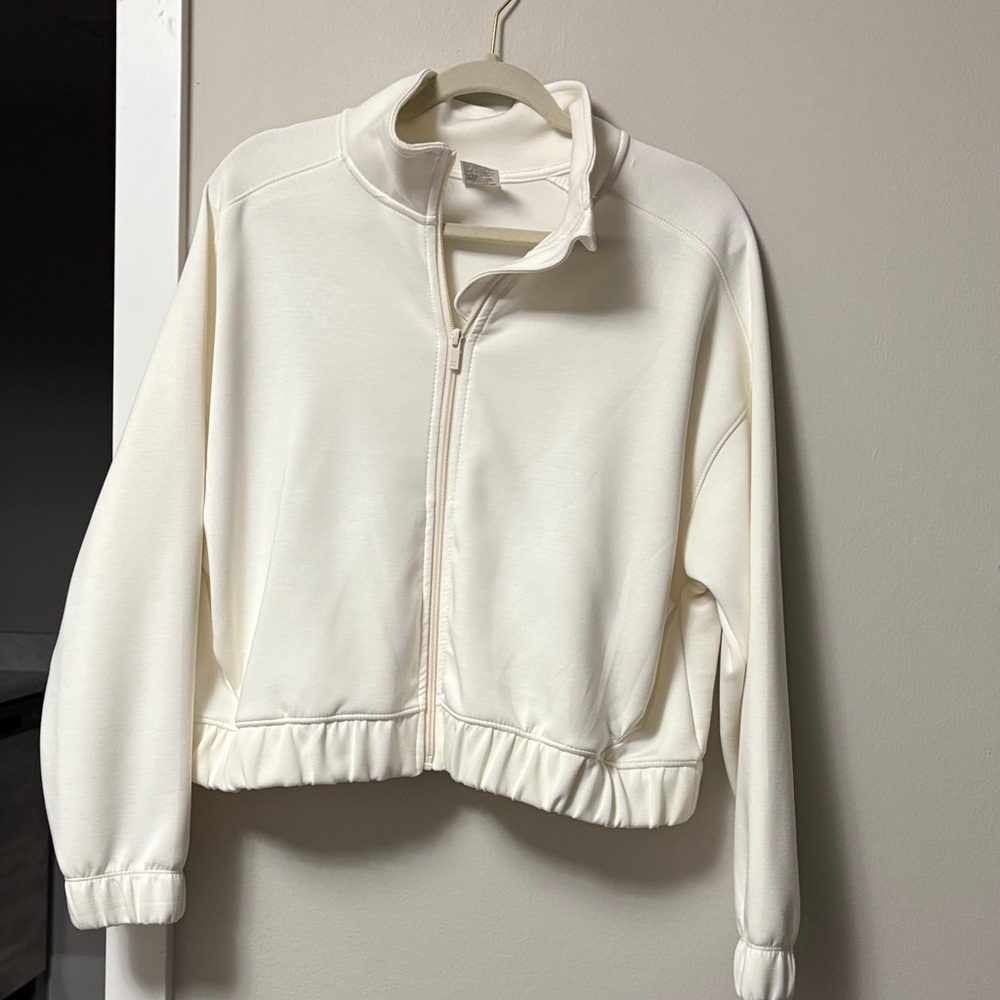 All in Motion Women's Off-White Bomber Jacket